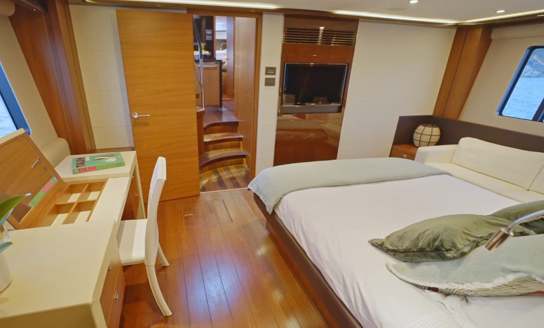 yacht chambre luxe