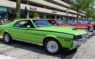 AMC Javelin SST 1968 : Comparaison avec d’autres muscle cars de l’époque.