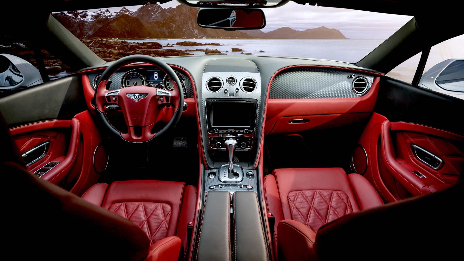 Intérieur d'une bentley