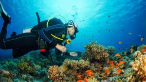 Plongeur sous marins