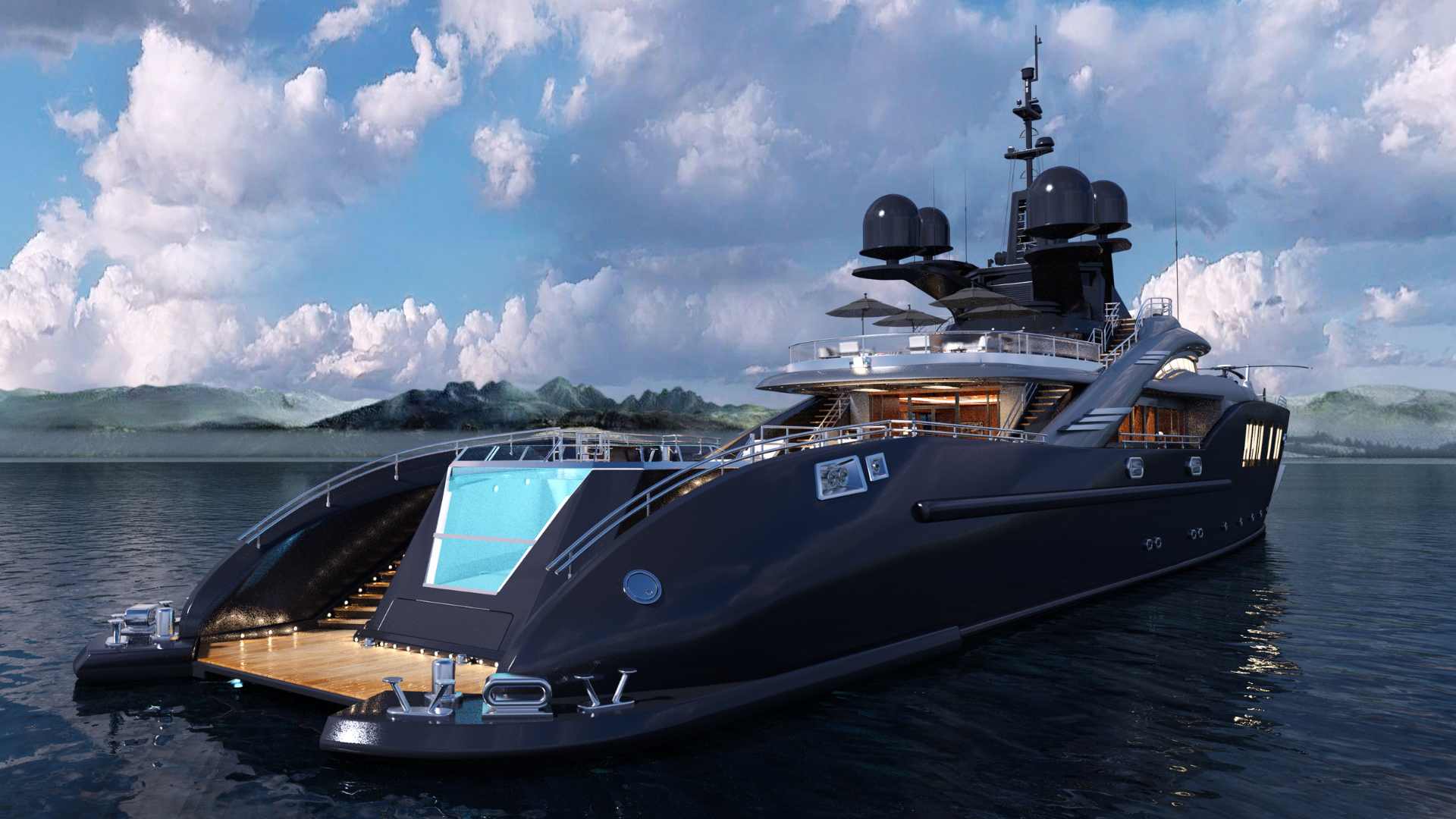 yacht de luxe