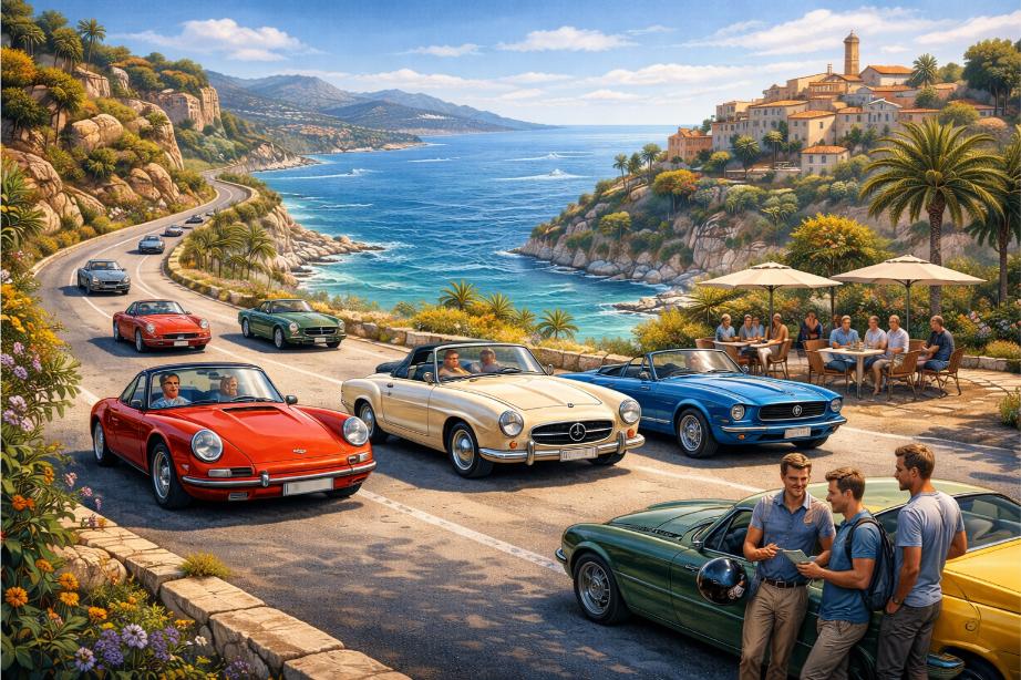 rallye touristique voiture collection